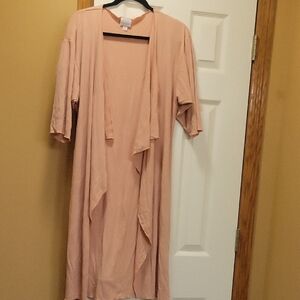 LuLaRoe Peach Cardigan
